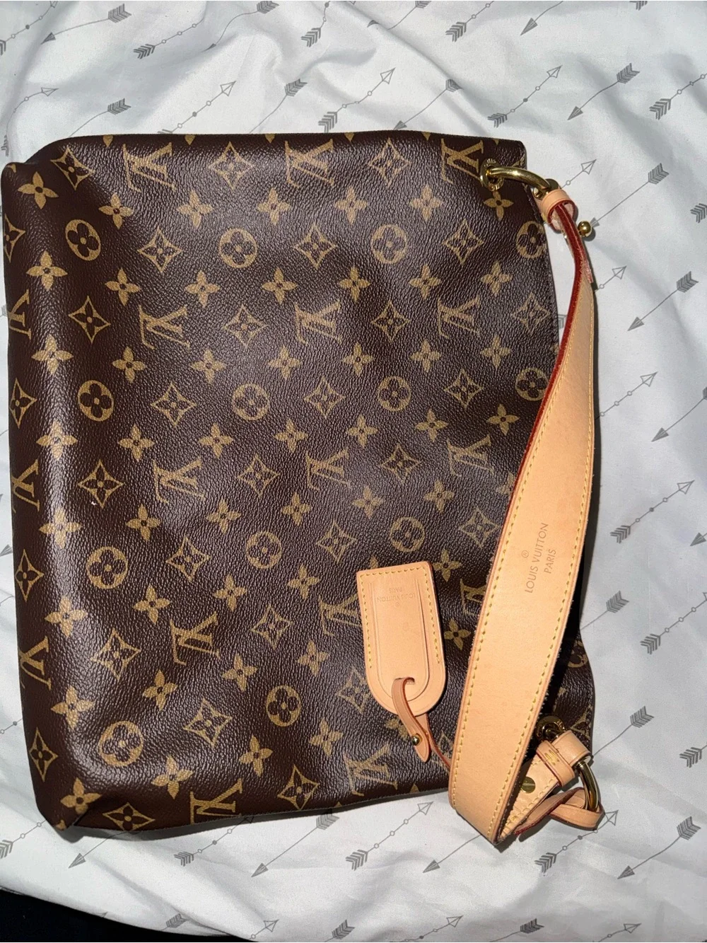 Louis Vuitton Sully PM Monogram Canvas Shoulder Bag - Picture 2 of 9